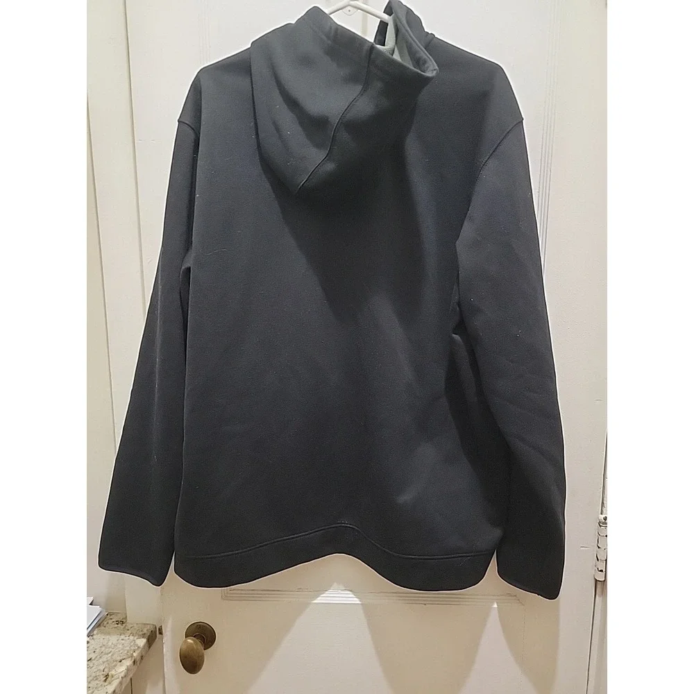 Eddie Bauer Jacket Mens XXL Hooded Outdoor Fleece Lined Full Zip. Freeheat